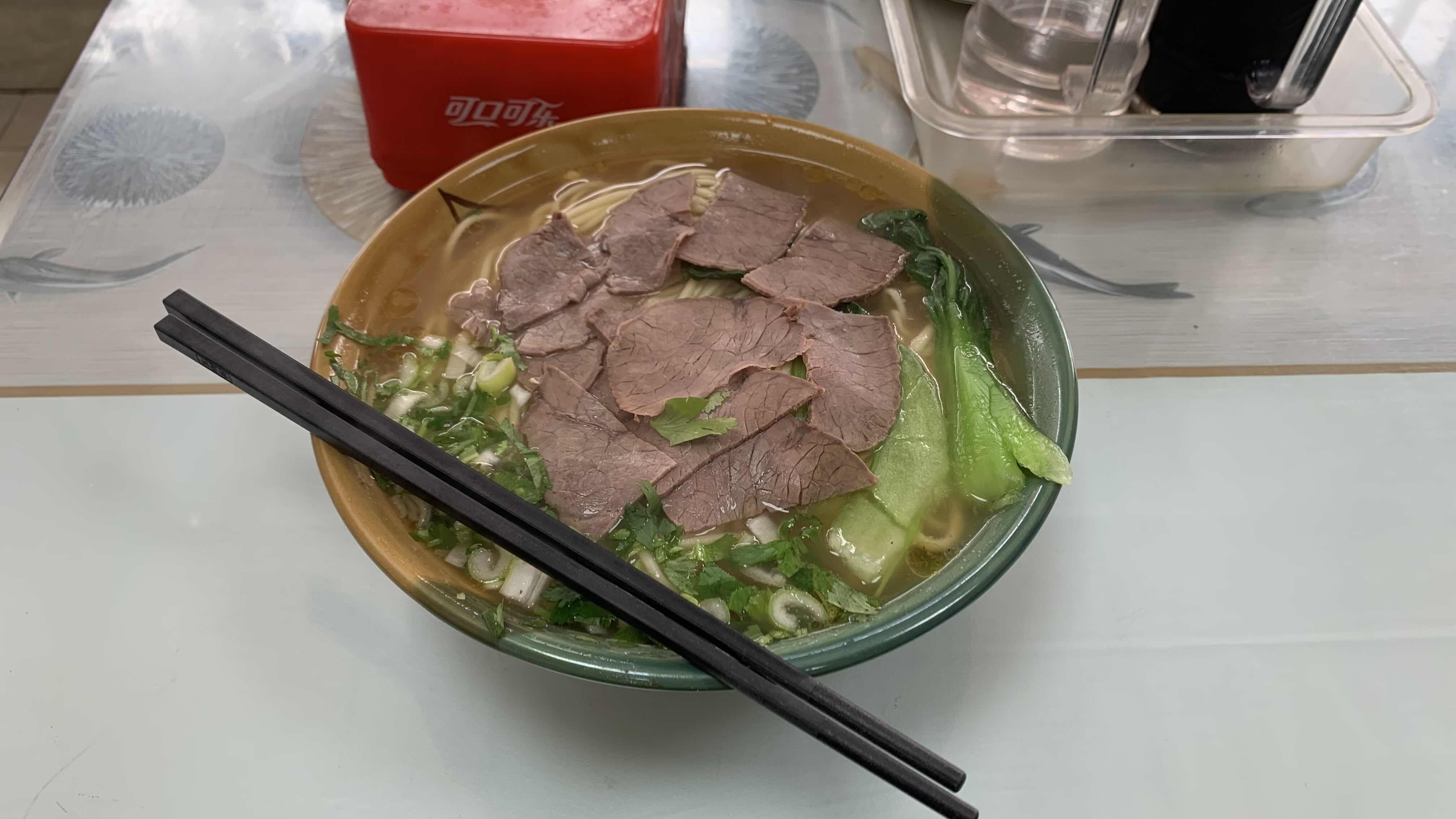 單薄牛肉麵