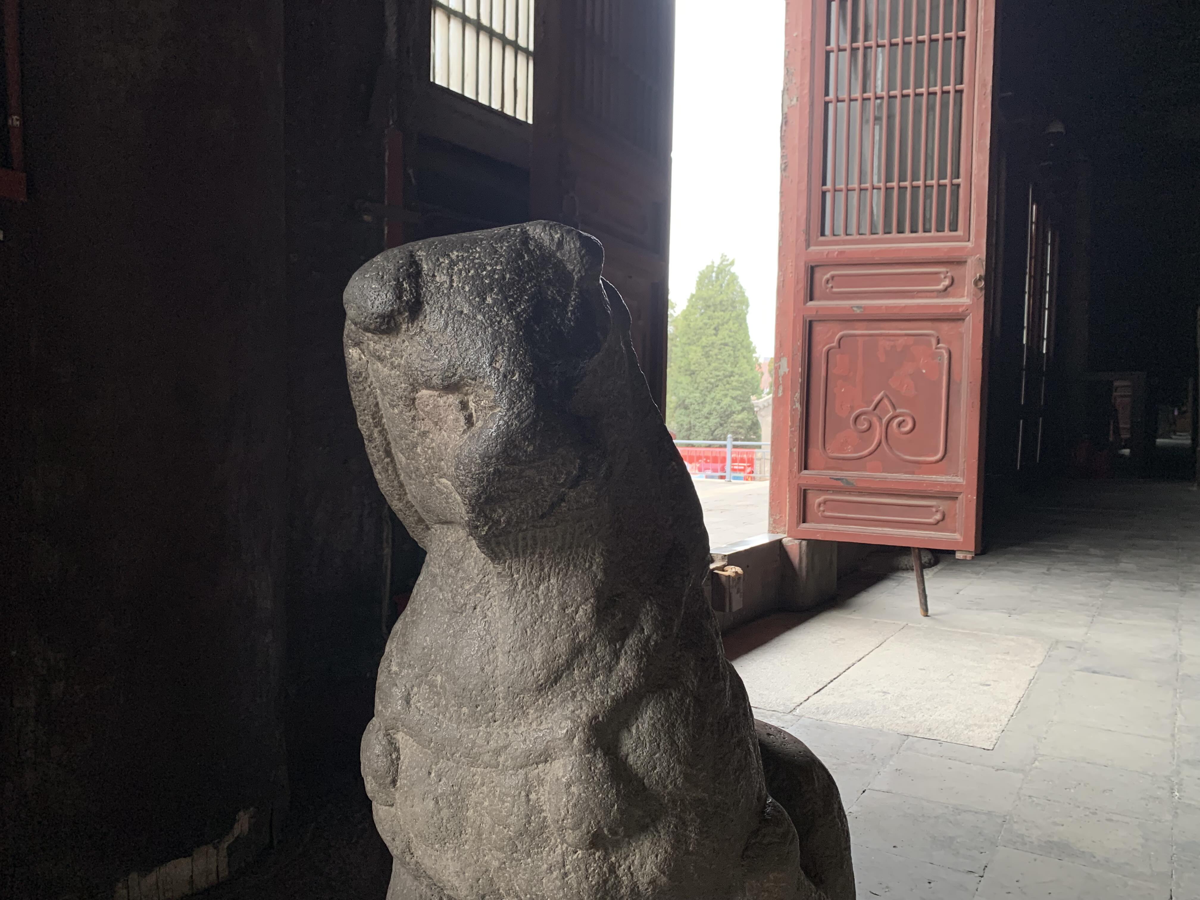 石獅眼神