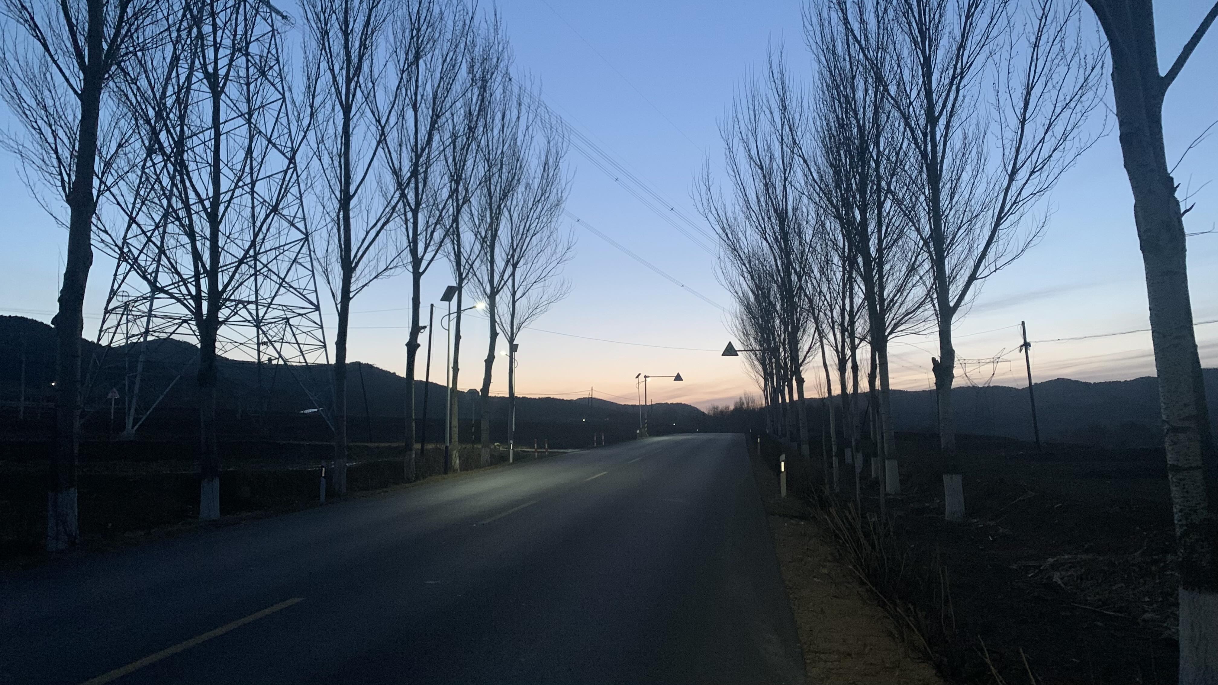 晚上國道