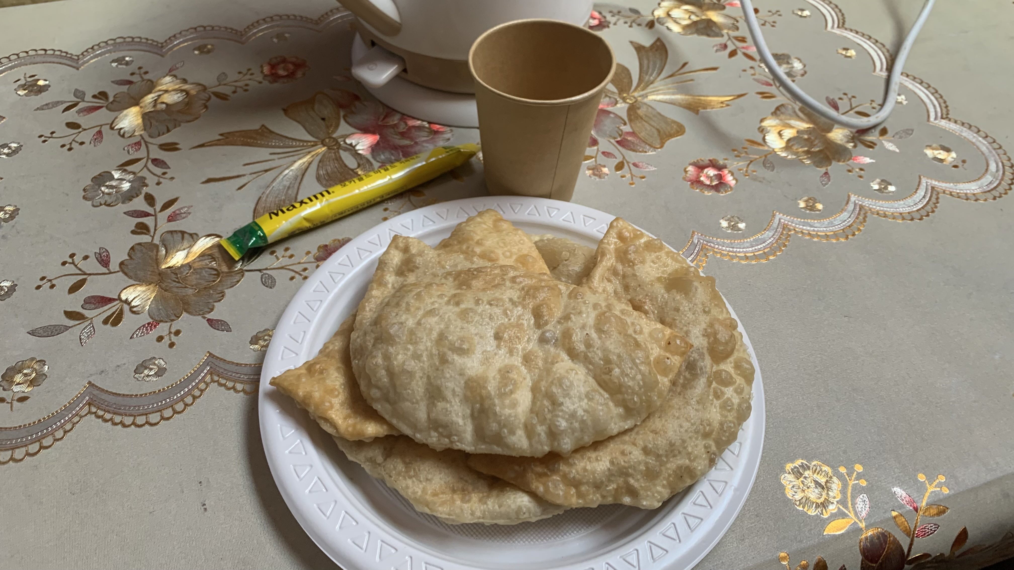 煎餅咖啡