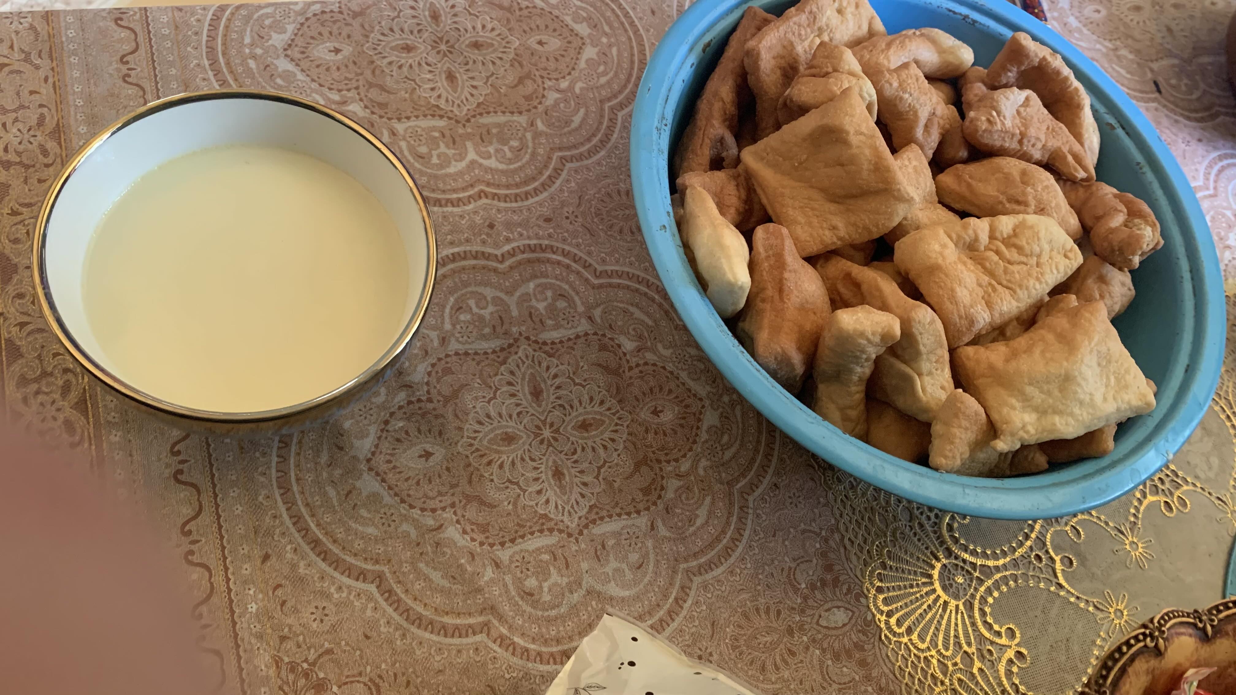 奶茶麵團